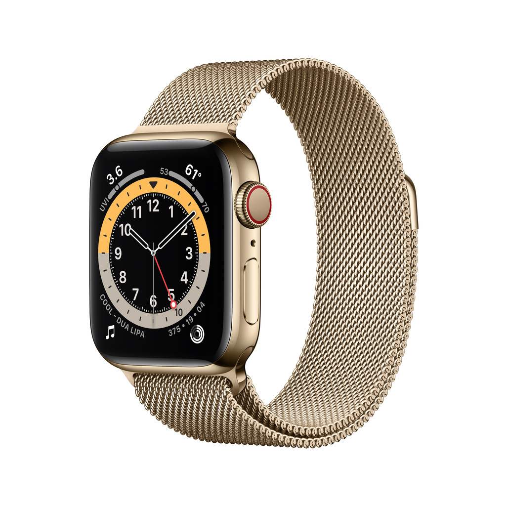 Apple Watch Series 6 med Milanesisk Loop (2020)