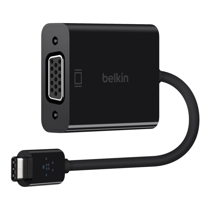 Belkin USB-C till VGA Adapter - Svart