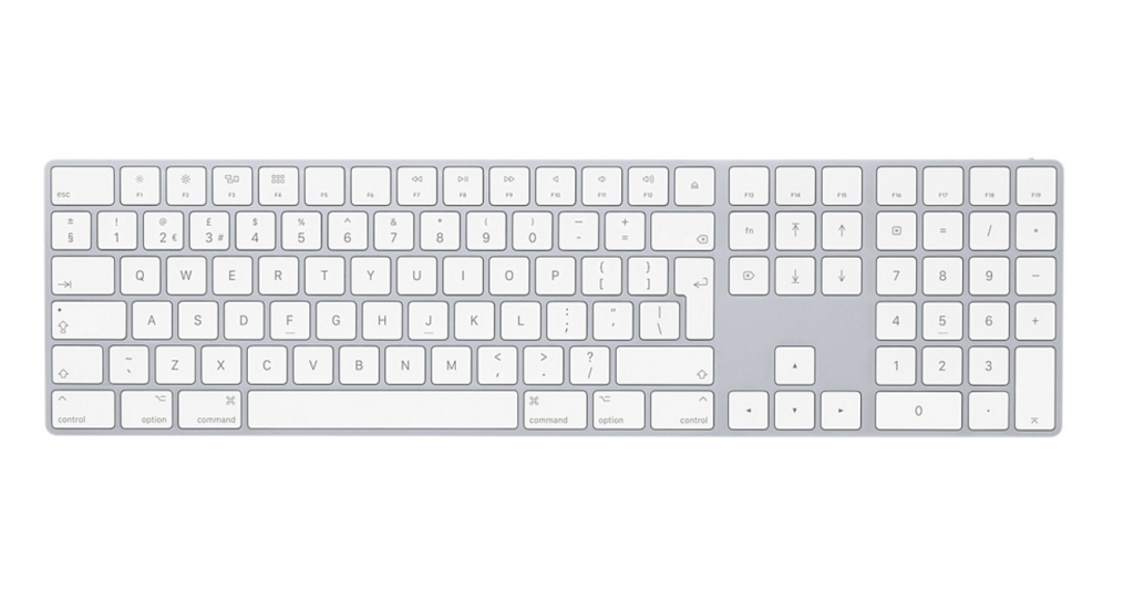 Magic Keyboard med numerisk del - Svenskt (utgående produkt)