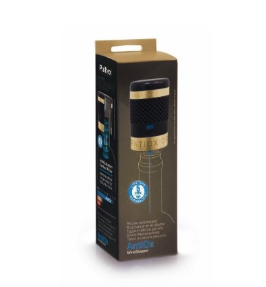 AntiOx Champagne stopper guld med kolfilter