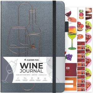 Wine Tasting Journal, A5, flera olika färger!