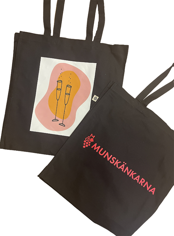 Tygväska med logga & tryck