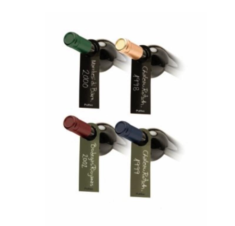 Etiketter för vinflaskor