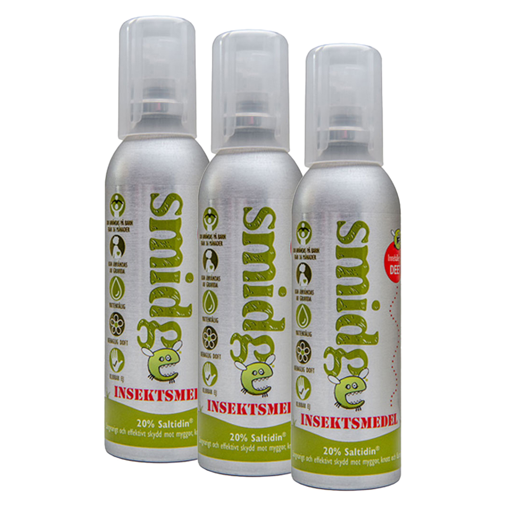 Smidge Insektmiddel 3 Pack