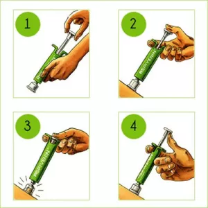 Aspivenin vacuum pump