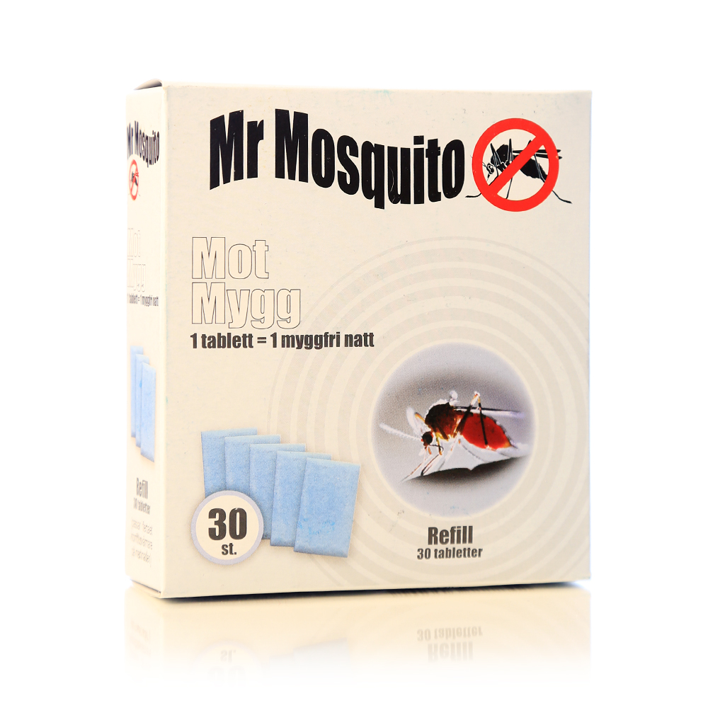 Refill 30-pakke Mr. Mosquito