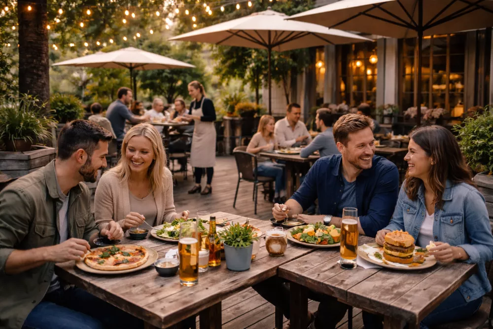 Restoranai & lauko terasos