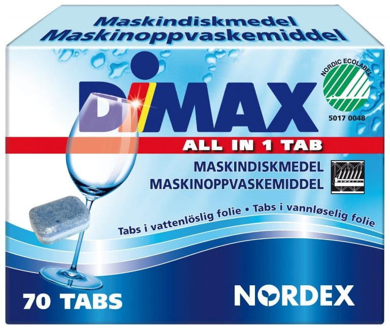 Dimax Maskindisk Tabs, 70 st