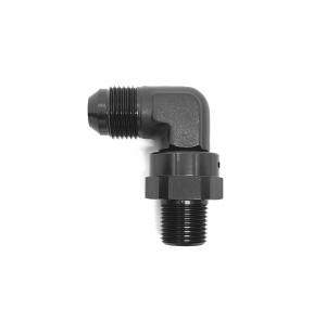 3/8NPT AN8 90° Svivel (Svart)