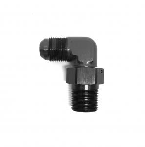 1/2NPT AN8 90° Svivel (Svart)