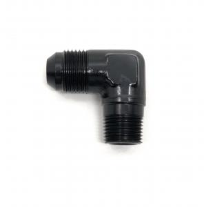 3/8NPT AN8 90° (Svart)