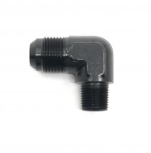3/8NPT AN10 90° (Svart)