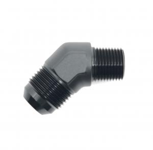 1/2NPT AN12 45° (Svart)