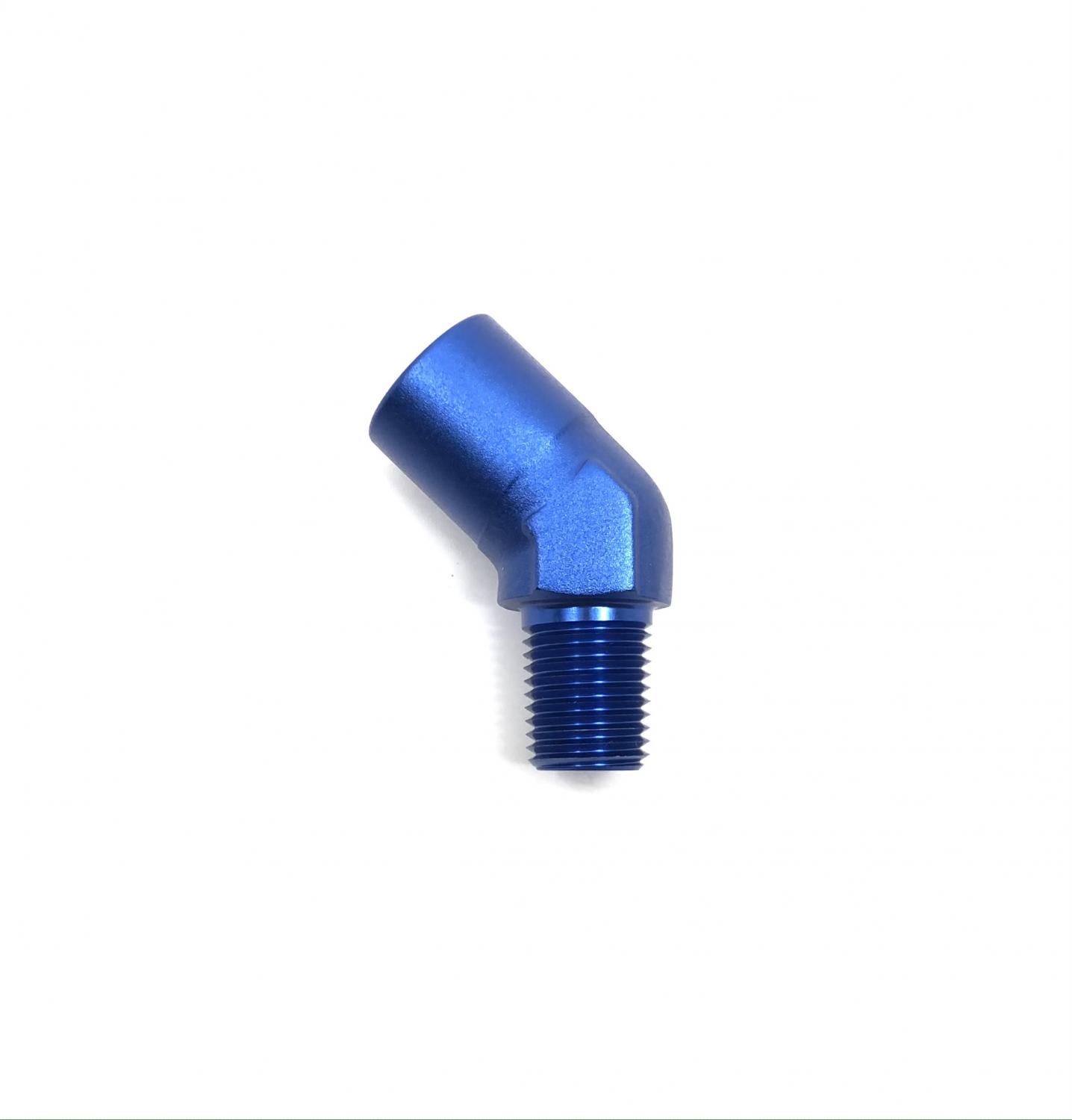 1/4NPT inv. - 1/4NPT utv. 45°