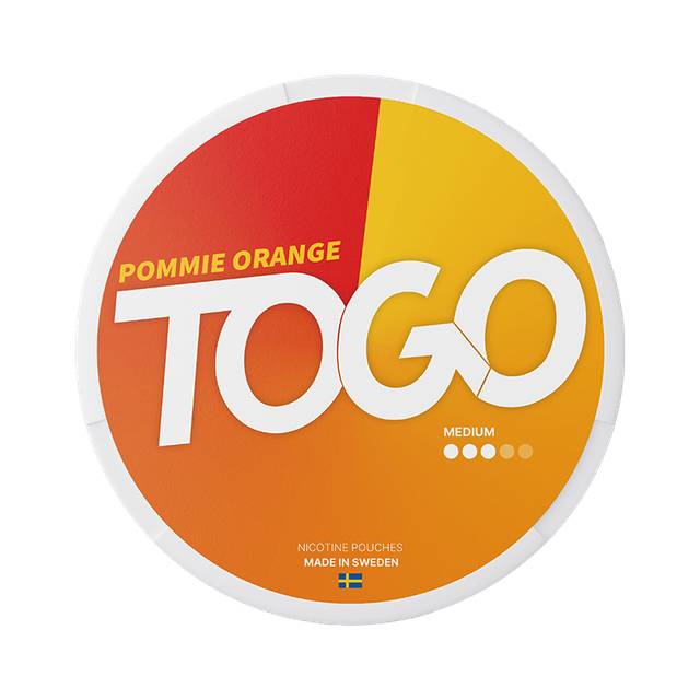Togo TOGO Pommie Orange Strong - nikotinpåsar