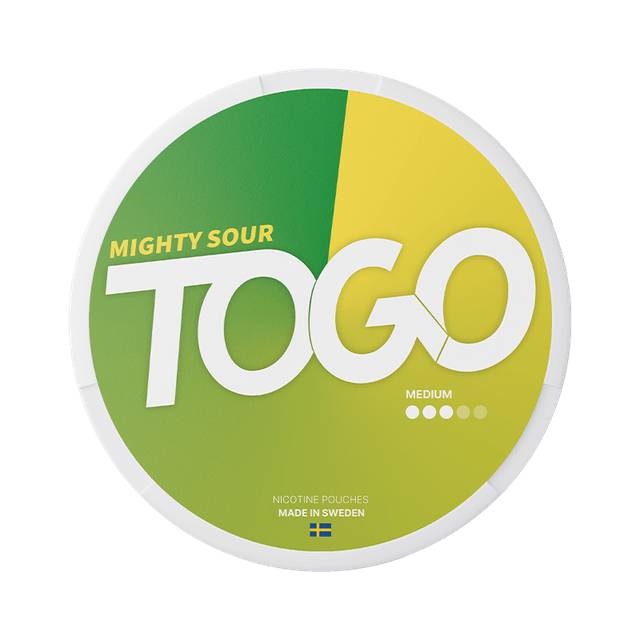 Togo TOGO Mighty Sour Strong - nikotinpåsar