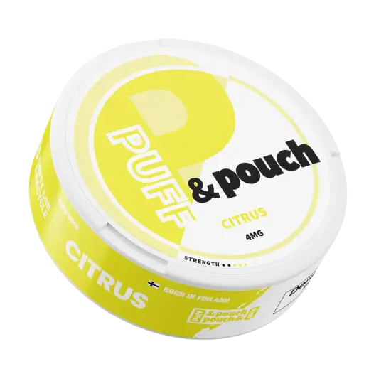 Puff & Pouch Citrus 4mg