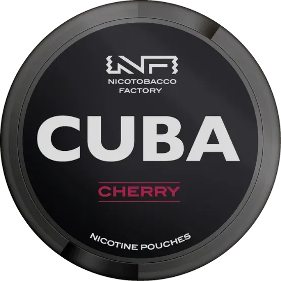 Cuba Cuba Black Cherry Normal – nikotinpåsar