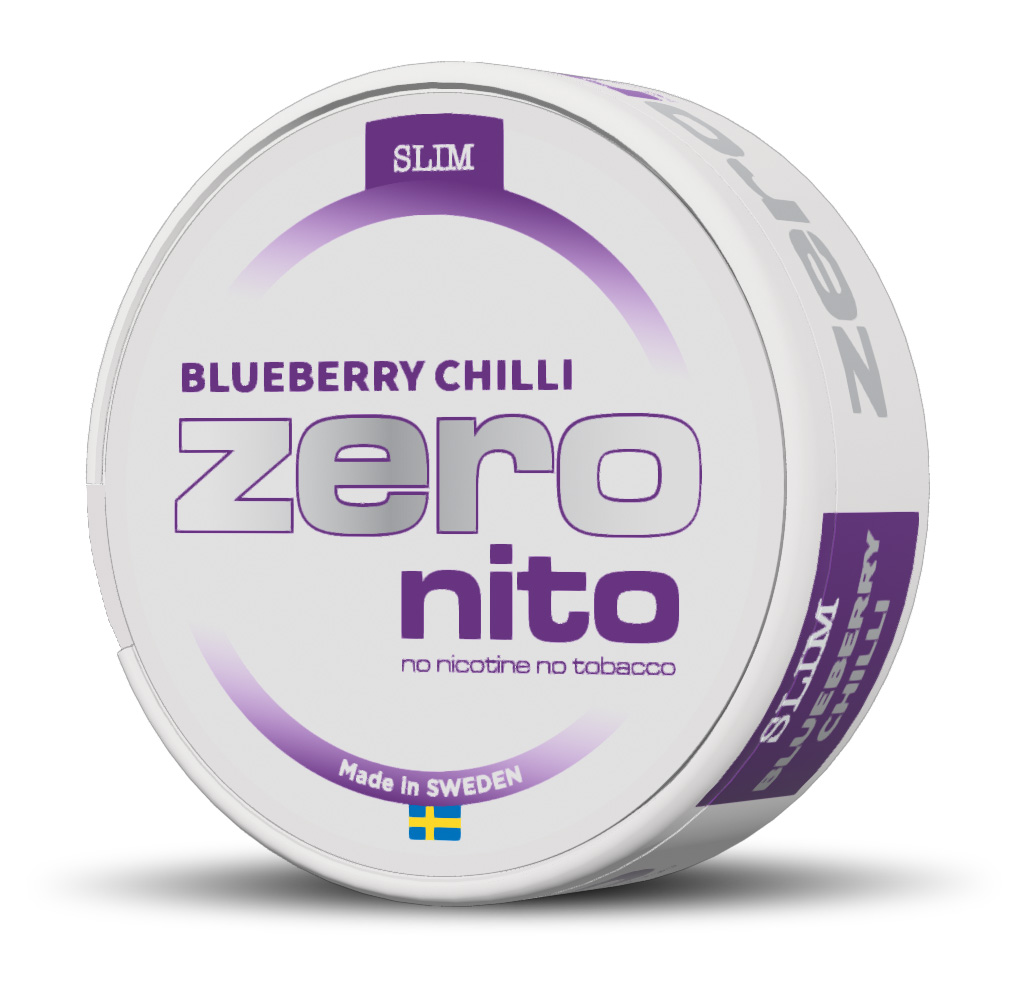 Zeronito Zeronito Blueberry Chilli Normal – nikotinpåsar