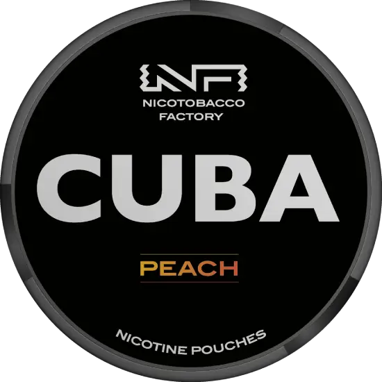 Cuba Cuba Black Peach Normal – nikotinpåsar