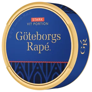Göteborgs Rapé Stark Vit portion