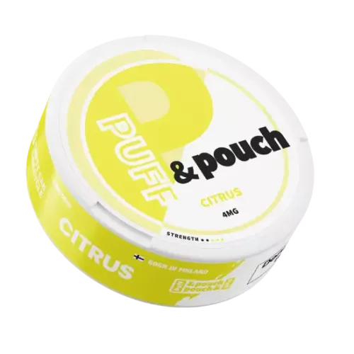 Puff & Pouch Citrus 4mg