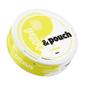 Puff & Pouch Citrus 4mg