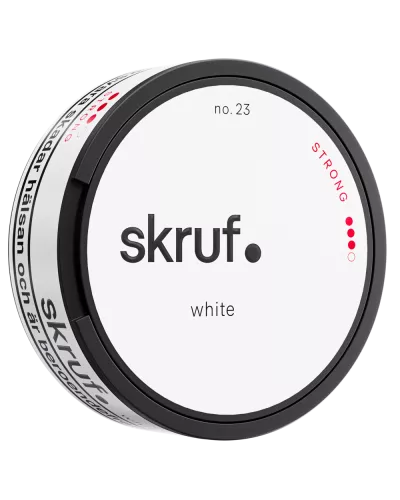 Skruf no. 23 White Strong