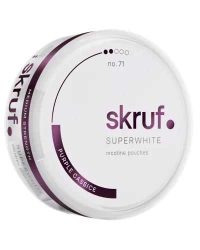 Skruf Superwhite no.71 Purple Cassice Medium