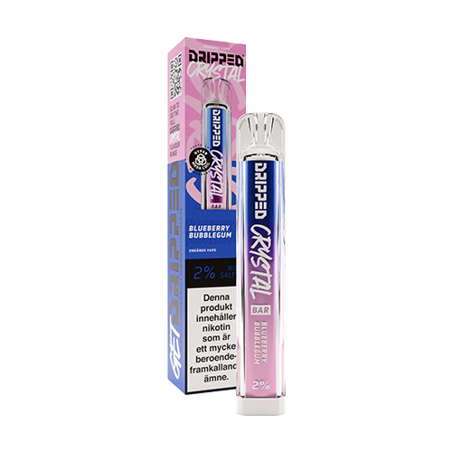 Dripped Crystal Bar Blueberry Bubblegum