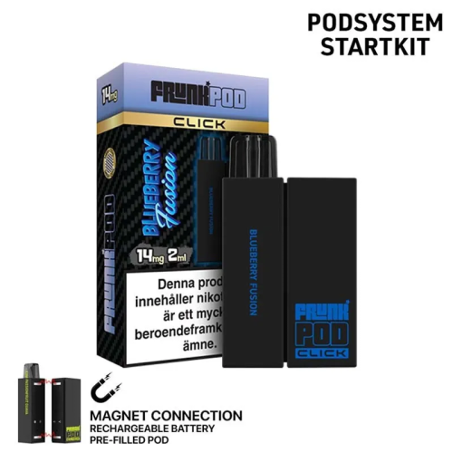 Frunk Pod Click Startkit Blueberry Fusion