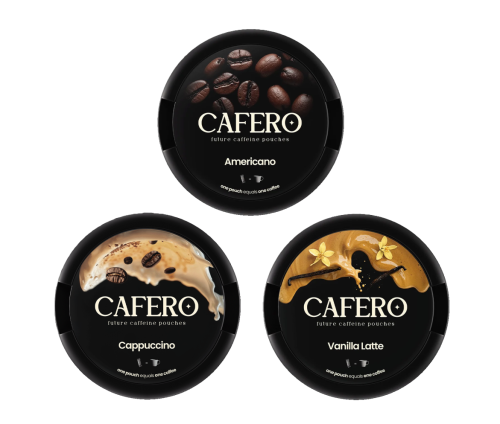 Cafero Mixpack 3-pack Koffeinsnus