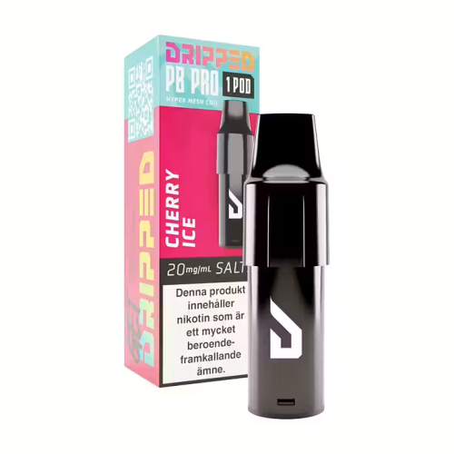 Dripped Panther Bar Pro Pod Cherry Ice 20mg