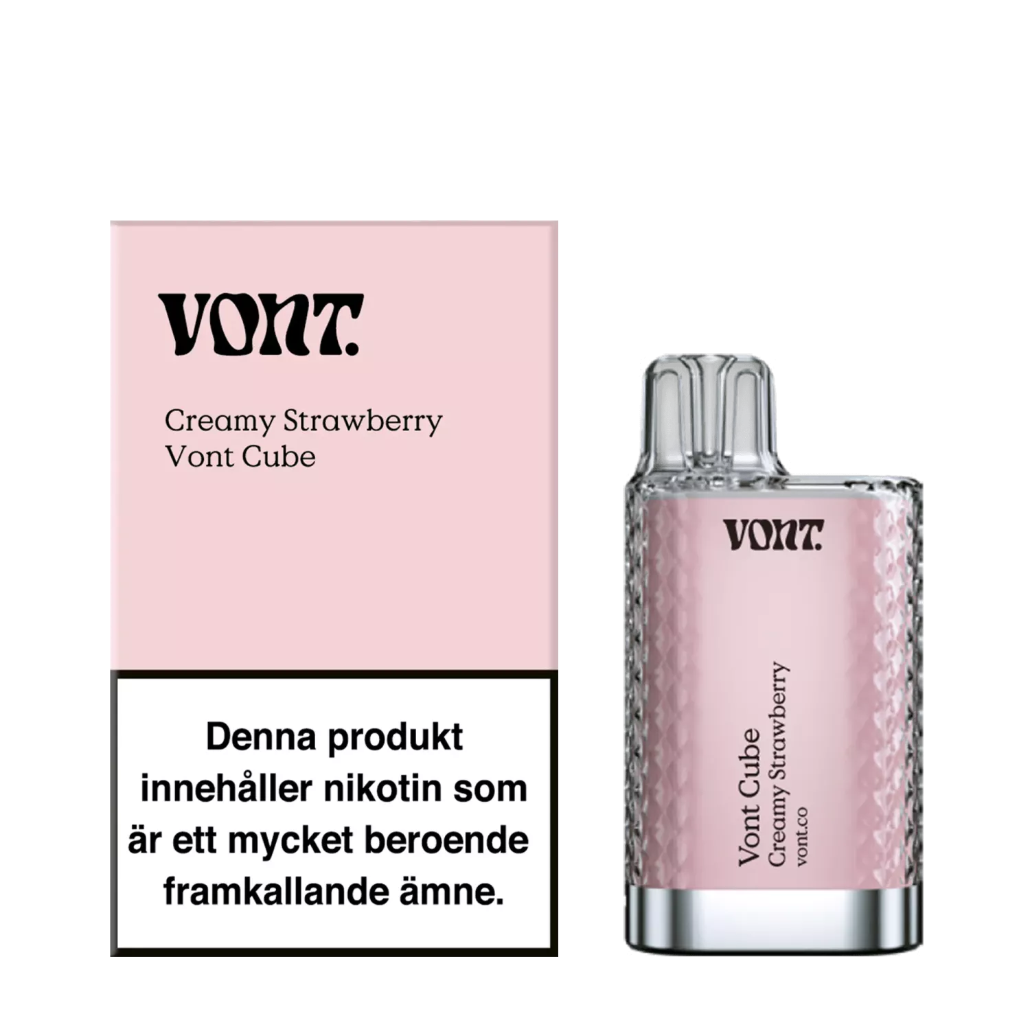 Vont Cube Creamy Strawberry