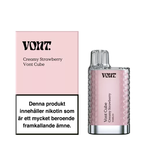 Vont Cube Creamy Strawberry