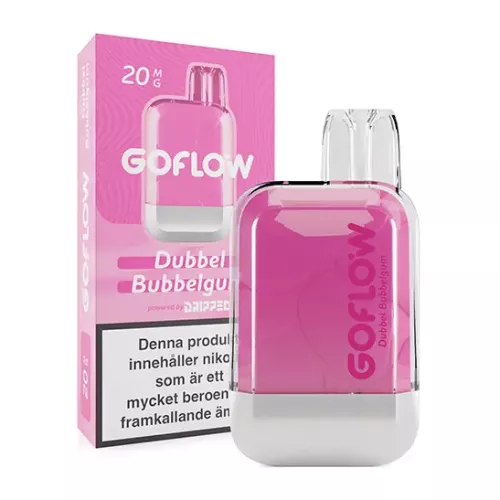 Dripped GoFlow Dubbel Bubblegum 20mg