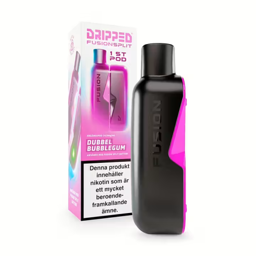 Dripped Fusion Split Pod Dubbel Bubblegum 14,5 mg