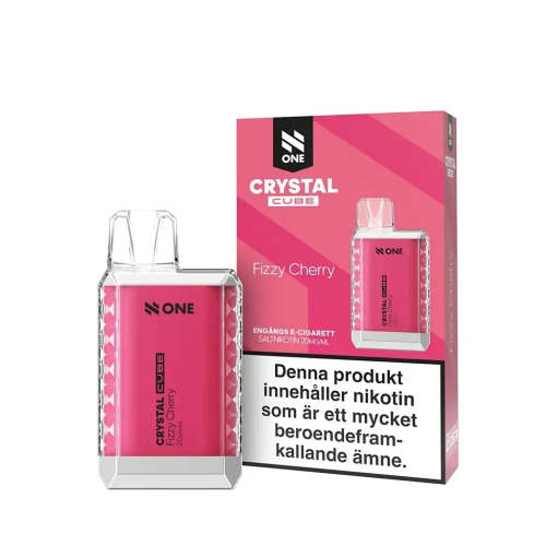 N One Crystal Cube Fizzy Cherry 20mg