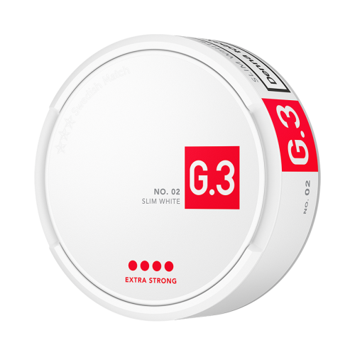 G.3 Slim White Extra Strong Portion