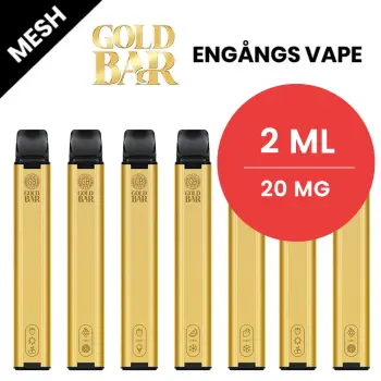 Gold Bar Engångsvape
