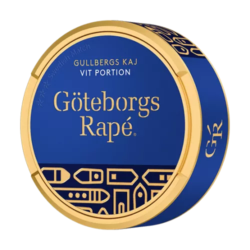 Göteborgs Rapé Gullbergs Kaj White Portion