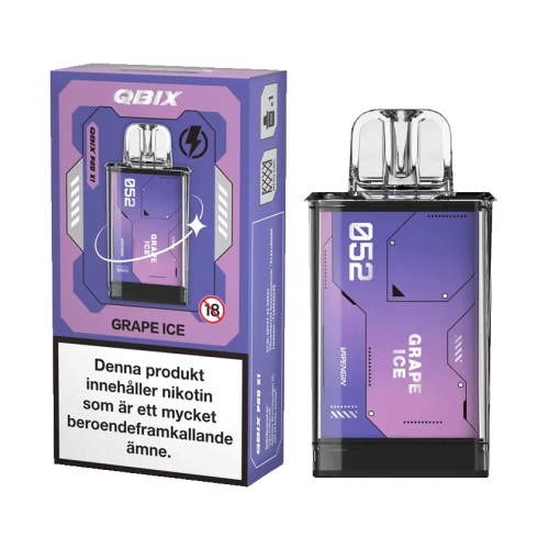 QBIX Pod Grape Ice 14mg