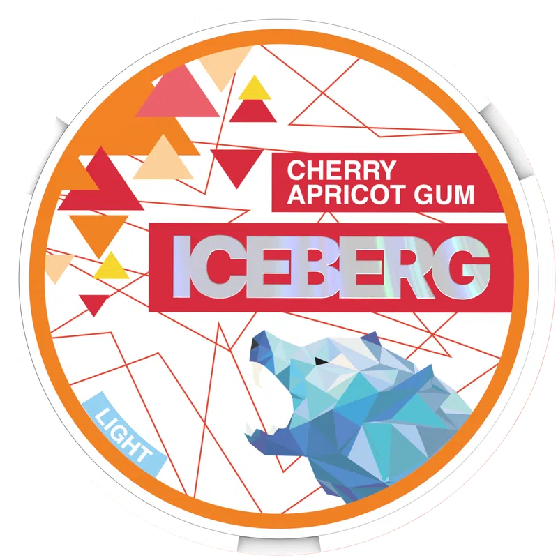 Iceberg Cherry Apricot Gum Light