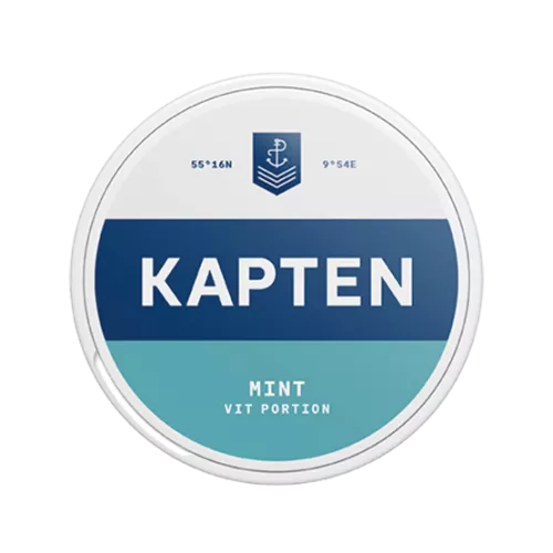 Kapten Mint Vit Portion