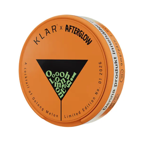Klar Afterglow Edition Oolong Melon Slim Extra Strong