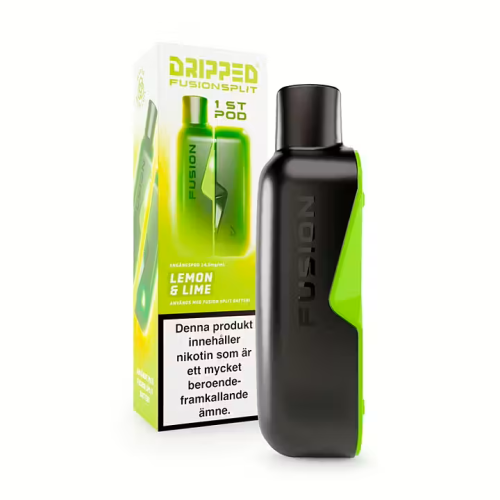 Dripped Fusion Split Pod Lemon & Lime 14,5 mg