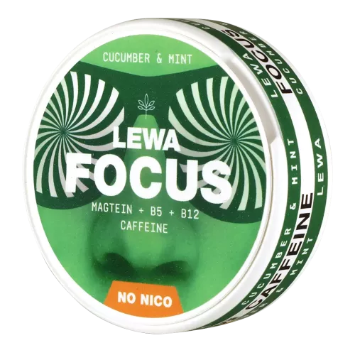 Lewa Focus Cucumber Mint Koffeinsnus