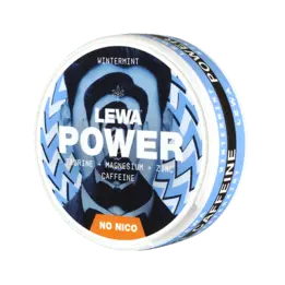 Lewa Power Wintermint Koffeinsnus