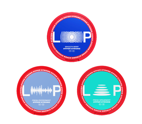 Loop Hyper Strong Mint Mixpack 3-pack