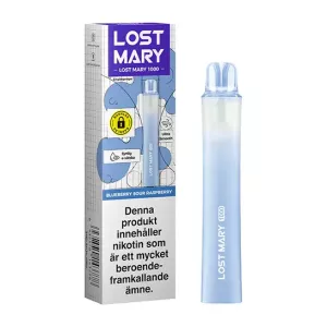 Lost Mary 1000 Blueberry Sour Raspberry 20mg